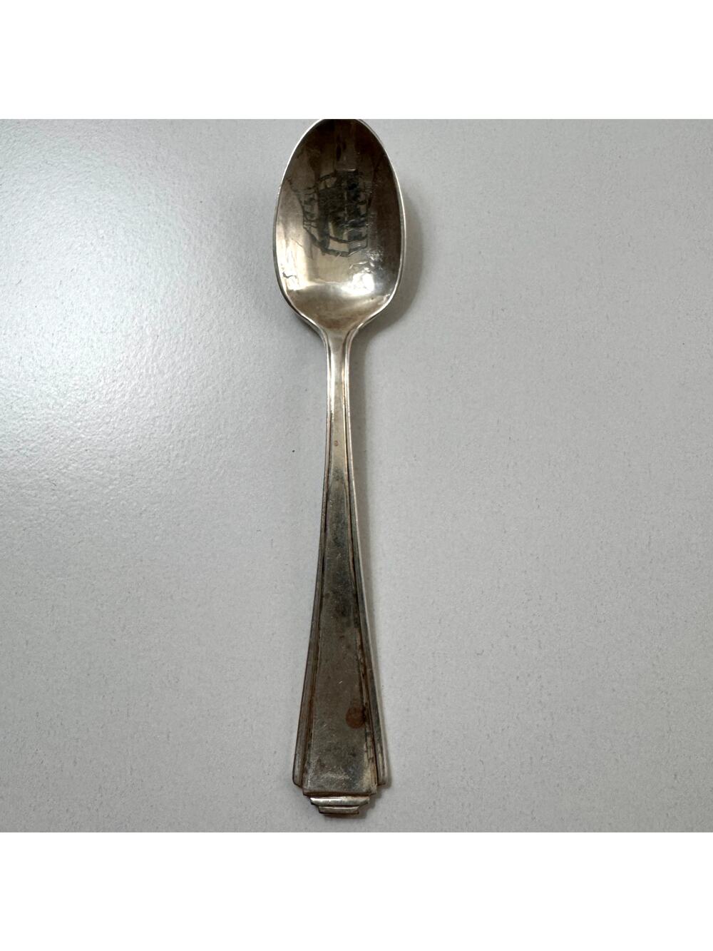 Vintage Stamped Sterling Silver 19g Tea Spoon Dinnerware VTG